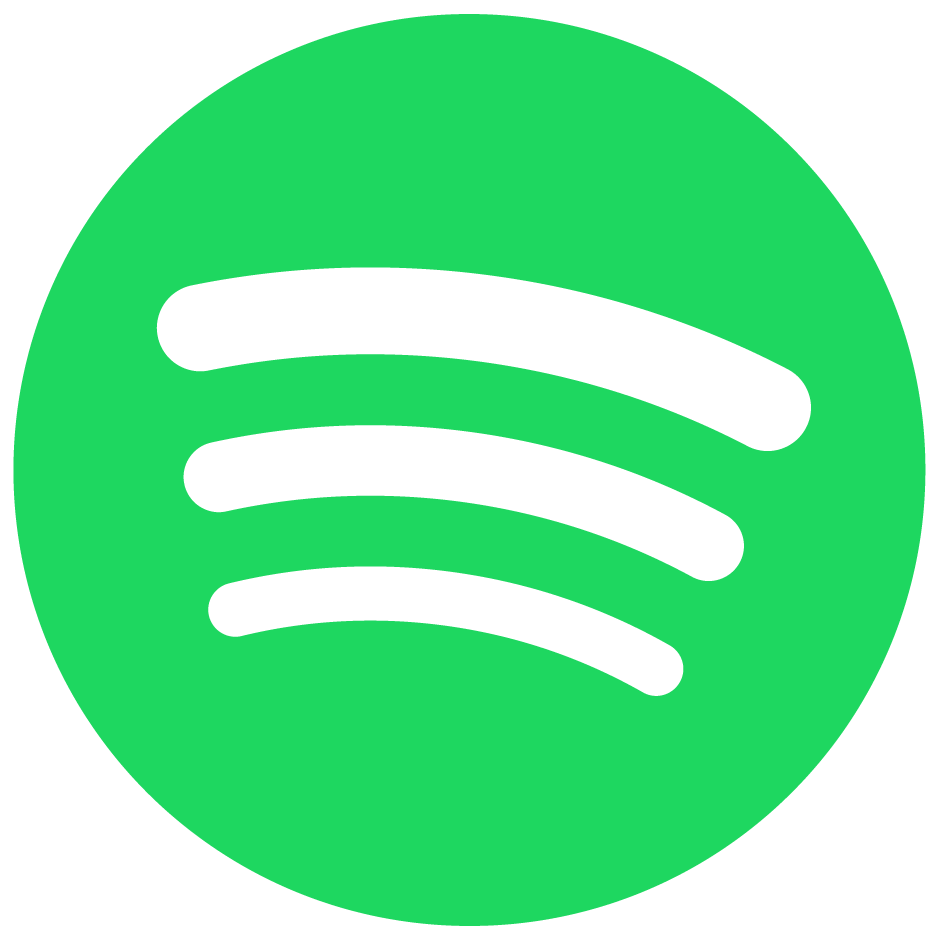 3 ondas dentro de um círculo verde, logo do spotify